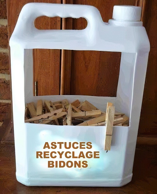 Astuces recyclage bidons, DIY le plaisir d'inventer de nouveaux usages